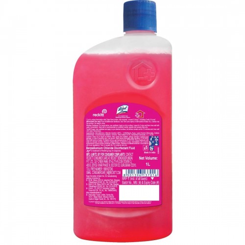 Lizol 1 Litre - Floral, Disinfectant Surface & Floor Cleaner Liquid