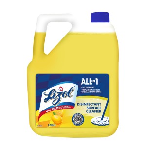 Lizol 5 Litre - Citrus, Disinfectant Surface & Floor Cleaner Liquid