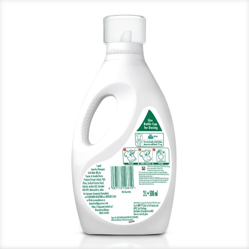 Ariel Matic Front Load Liquid Detergent: 2 Litres Bottle