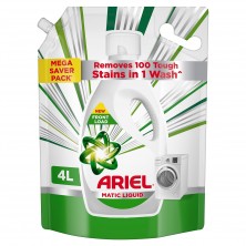 Ariel Matic Front Load Liquid Detergent: 4 L