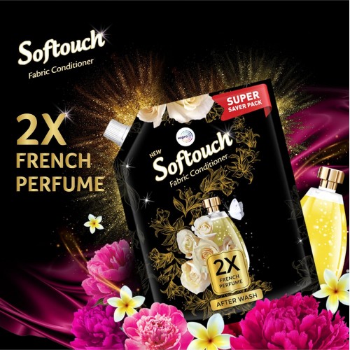 Softouch 2X French Perfume Fabric Conditioner 2L 