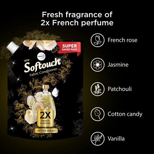 Softouch 2X French Perfume Fabric Conditioner 2L 