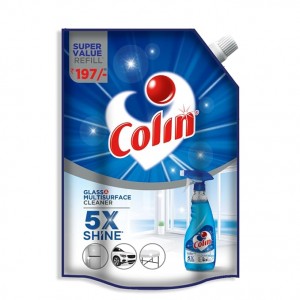 Colin 1 Litre Refill , Glass and Surface Cleaner Liquid |India's #1 Glass Cleaner
