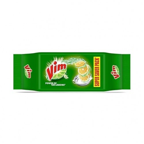 Vim Bar - 200gm X 4 | New Superfast Vim Dishwash Bar - Removes burnt & stickiest grease with the power of 100 lemons