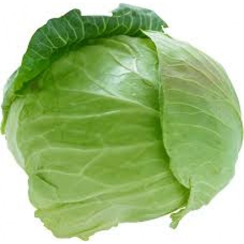Zelifly ,Cabbage - Organically Grown (Loose), 1 pc (approx. 300 gm-1.3 Kg) [vegetables]