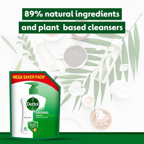 Dettol Liquid Handwash Refill - Original Hand Wash- 1350ml