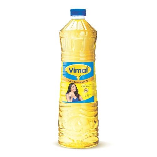 Vimal Cottonseed Oil: Healthy Kapasiya 1 LITER