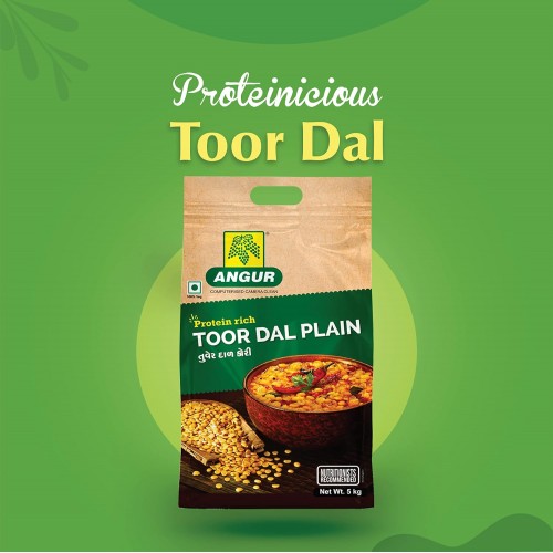 Angur Toor Dal Plain - 5 Kg