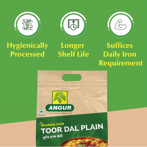 Angur Toor Dal Plain - 5 Kg